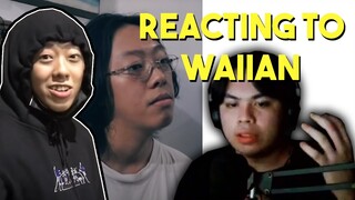 Streamer Reacts to WAIIAN (_Here, Solo Mission, Rap Sh*t, etc..)