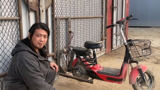 ทำเครื่องเปิดประตูรถจักรยานยนต์ไฟฟ้าด้วยมือ