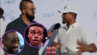 ⚠️RAW⚠️ Mikey Garcia "Spence even though he does make adjustments but hes still.." Spence v Crawford