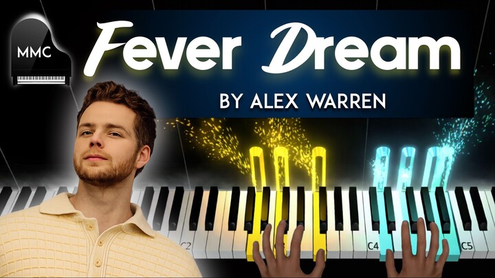 Fever Dream by Alex Warren piano cover/tutorial + sheet music + lyrics