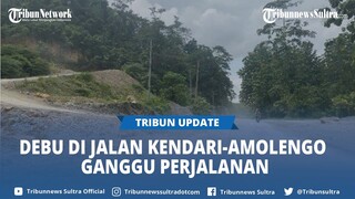 Warga Keluhkan Debu di Jalan Kendari-Amolengo Sulawesi Tenggara, Ganggu Perjalanan