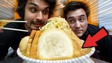 I Tried Japan's MONSTER Ramen Challenge (ft. Abroad in Japan) | 5,000+ CALORIES