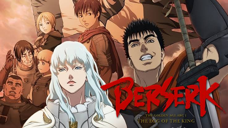 1997 Berserk Episodes 1 - 25 The Complete Series English Dubbed on 3 DVDs  Anime