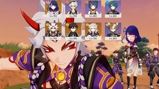 Itto X National Team -NEW Spiral Abyss Floor 12 Full Star Clear- Genshin Impact
