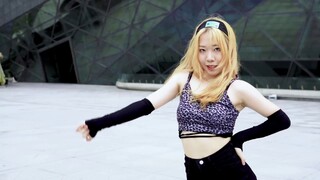 [柴] LOL K/DA girl group The Baddest official choreography cover dance is super cool!