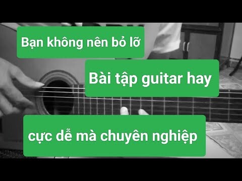 Trở thành guitar solo chuyên nghiệp với bài tập này