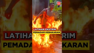 Latihan Ekstrim Pemadam Kebakaran Professional