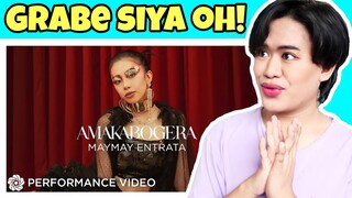 Maymay Entrata - 'Amakabogera' Performance Video | REACTION VIDEO