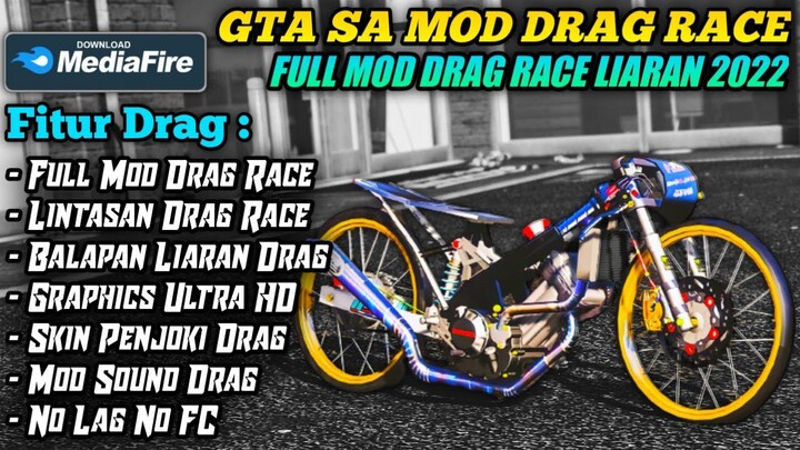 Tutorial Download GTA SA Lite Full Mod Drag Race Terbaik 2022 || GTA SA DRAG