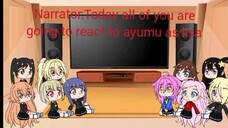 love live nijigasaki school club react to ayumu as lisa part 1