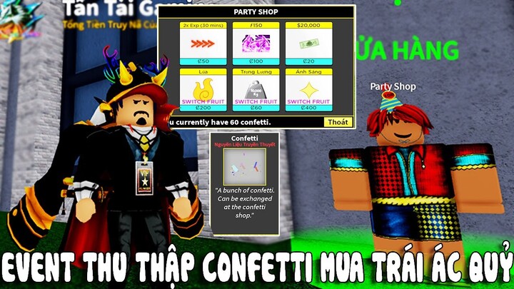 Roblox - ADMIN TỔ CHỨC SỰ KIỆN SĂN RƯƠNG KHO BÁU KIẾM TIỀN MUA  TRÁI ÁC QUỶ VÀ X2 EXP - Blox Fruits