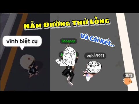 Tik Tok Play Together | Thử Nằm Giữa Đường Xem Phản Ứng Của Người Chơi - Nicky Vu [Mew]