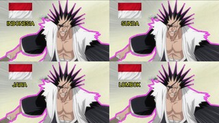 Parody 4 Bahasa ||  Kenpachi Zaraki Saling Ejek Kayak Bocah 😂