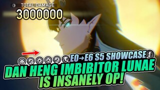 E6 Dan Heng Imbibitor Lunae is BUSTED! (E0 S1 ➜ E6 S5 Showcase) | Honkai: Star Rail