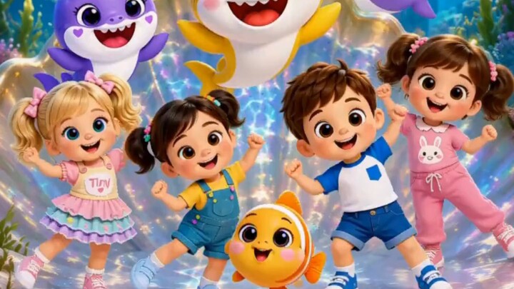 Baby Shark & Mommy Shark Doo Doo Doo! 🦈✨ (Ultimate Toddler Favorite)