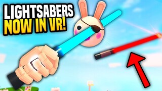 Roblox VR Hands - NEW Lightsabers Update (Funny Moments)