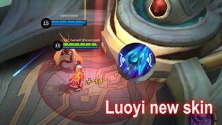 Luoyi TROLL with new skin Mobile Legends