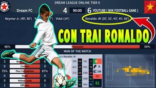 Thử Ra mắt Cristiano Ronaldo JR và cái kết Dream League Soccer 2019