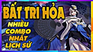 ⭐Onmyoji Arena⭐ Giật mình với số lượng COMBO của Bất Tri Hỏa chỉ dành cho các cao nhân múa quạt @@!