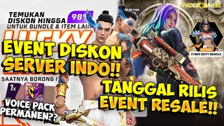 TANGGAL RILIS EVENT DISKON TERBARU !! Woodpecker Warcry Di Resale & Bocoran Voice Pack Paradox Grati