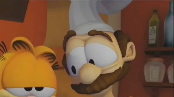 Garfield voices Italian chef from Tangshan