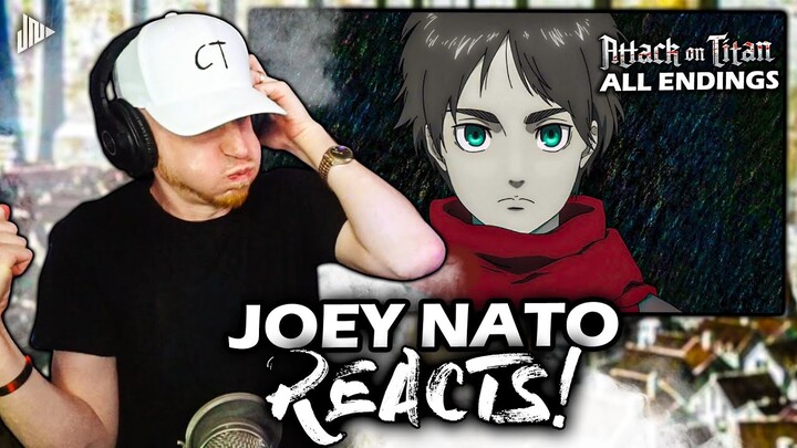 Joey Nato Reacts to ATTACK ON TITAN ENDINGS 🔥