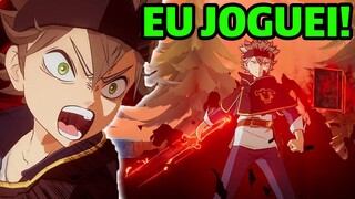 ESTOU JOGANDO BLACK CLOVER MOBILE! PRIMEIRAS IMPRESSÕES! Black Clover Rise Of The Wizard King