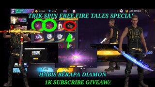 Spin free fire tales special dieven lucky royal terbaru