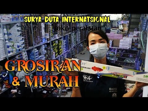 TOKO TERBESAR DAN TERLENGKAP PERALATAN AQUARIUM  - GROSIR - SURYA DUTA INTERNASIOANL DEPOK