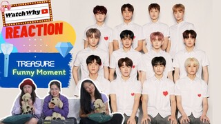 วอดวาย Reaction | [TREASURE] FUNNY MOMENT : PART1 💎 | WatchWhy
