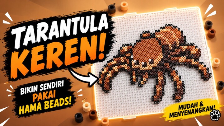 Tarantula Keren dari Hama Beads! ⭐