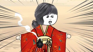 Sand sculpture animation, I opened a supermarket in the Tang Dynasty, the finale, A Diao attacked Lo