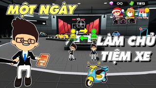 PLAY TOGETHER | THỬ MỘT NGÀY LÀM CHỦ TIỆM XE VÀ CÁI KẾT