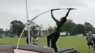 The craziest result in pole vaulting...