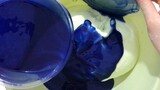 [DIY]Trộn slime với nước lau kính