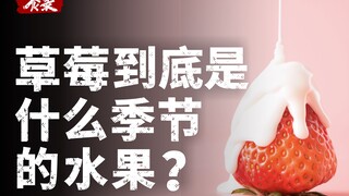 Strawberries are available year-round. What season are they in? [Food Records]