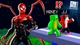 How Creepy Spider Man BECAME TITAN and ATTACK MIKEY and JJ ? - in Minecraft Maizen