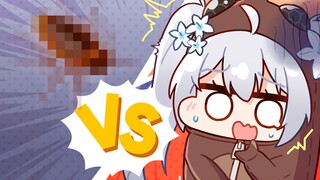Rice bug live broadcast kills a cockroach just to clean it up
