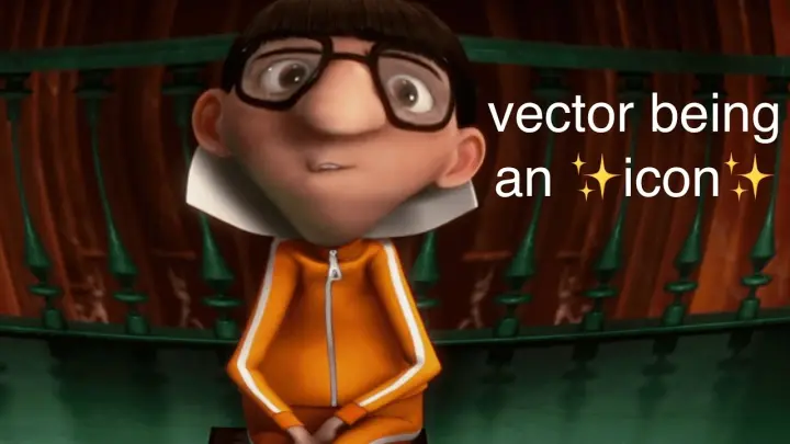 vector being an icon for more than 4 minutes