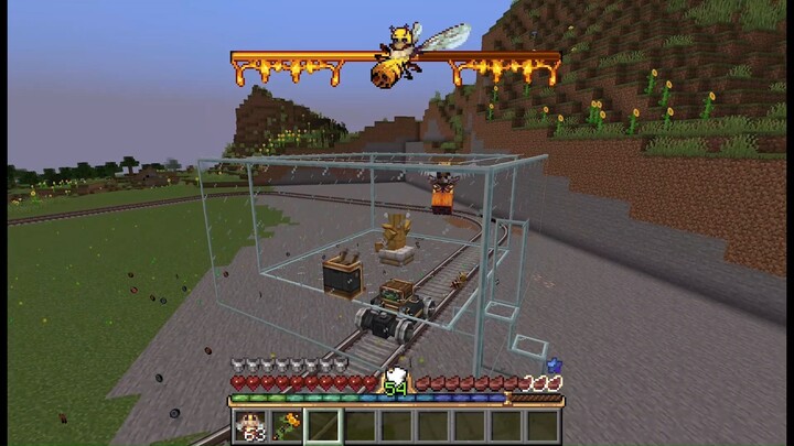 Friends who play Terra said that fighting the Bee Queen requires mobility, so I installed Mech Power