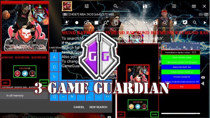3 MODIFIED GAME GUARDIAN