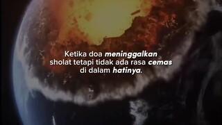 tanda matinya hati seoarang muslim ialah