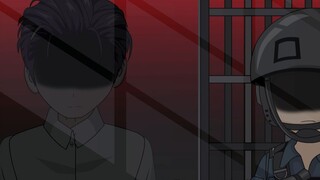 Alien Wu Ming, episode ketiga, mengembangkan kekuatan super, dan mengintip melalui sabuk pengikat.