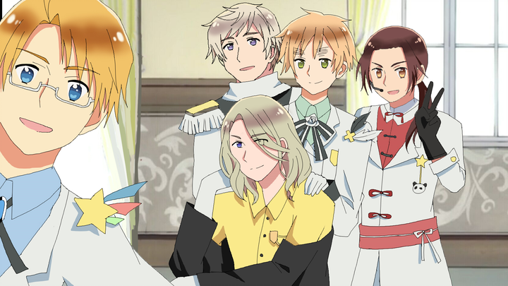 [Remix]Membentuk grup karakter idola <Hetalia: Axis Powers>