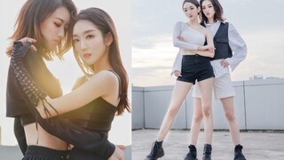 【清清x卓凡】高个版Monster实力翻跳！red velvet IRENE+涩琪小分队新曲 【4K】人间扳手+芭蕾女神~有颜有实力