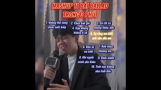 Mashup 11 bài hát ballad Việt trong 3 phút | Hoàng Hiệp