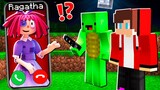 Why Creepy Ragatha from Digital Circus CALLING at NIGHT to JJ and MIKEY ? - in Minecraft Maizen
