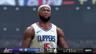 NBA2K21 Playoffs I Phoenix Suns vs Los Angeles Clippers I Full Game Highlights Game 6 I July 1, 2021