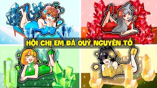 Mèo Simmy Xây Phòng Ngủ Cho Chị Em Đá Quý Cô Gái Kim Cương, Lục Bảo, Vàng, Đồng