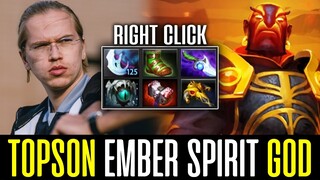 Topson EMBER SPIRIT God - NO NEED Aghanim's Scepter